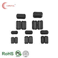 Kit de Ferrita Personalizable Careful SCRC para Eliminación de Interferencia de 1-300MHz, Caja de PP de 3-13mm de Diámetro Interior, RoHS REACH