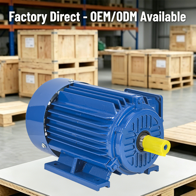 YE3-90L-4 Factory Direct Energy Saving 1.5kW 2HP 380V 50Hz Three Phase AC Induction Electric Motor for Industrial Pumps