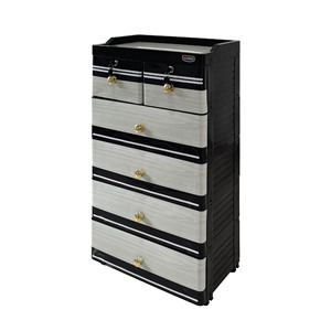 ตู้ลิ้นชักอเนกประสงค์ (5 ชั้น) ที่มีช่องเก็บของกว้างขวางและทนทาน ออกแบบมาเพื่อจัดเก็บสิ่งของสำคัญให้เรียบร้อยและเป็นระเบียบ - Product Image 1