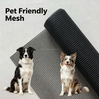 Moustiquaire en polyester de haute qualité, anti-griffures pour chats, structure renforcée, adaptée aux animaux domestiques, pour terrasse