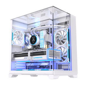 Lovingcool usine nouveau prix Logo personnalisé gros cas ATX Spcc Gaming Computer Cases et tours Esports <span class=keywords><strong>Gamer</strong></span> Glass Cases - Product Image 3