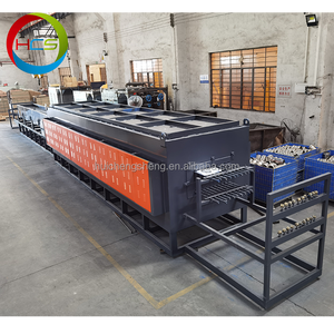 Horno de tratamiento térmico de atmósfera controlada de recocido brillante continuo industrial HCS para bobina y tubo de alambre de acero inoxidable - Product Image 1