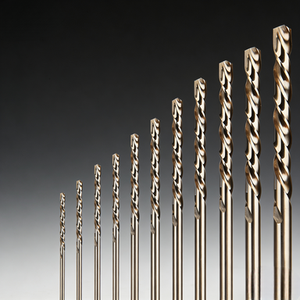 Extra lange kobaltboor met rechte schacht, hogesnelheidsstaalboor, type voor diepe gaten 100/120 - Product Image 1