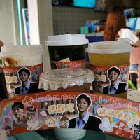 Manchons de tasses K-pop personnalisés avec impression Star Fans