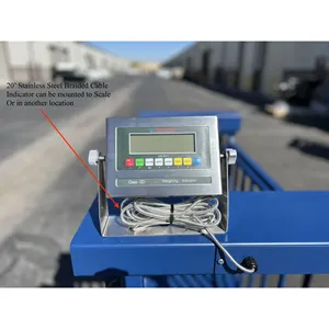 Balance pour bétail USA Measurements US-BC7120HD Big Blue (1 000 lb x 0,1 lb) - Product Image 4