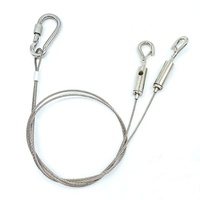 Kits de Suspension, faciles à installer et de haute qualité, plafond, corde en cuivre, fil d'acier plaqué de cuivre, coupe libre, acier, laiton 1001