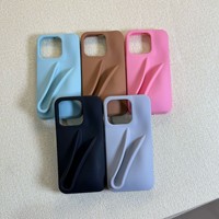 Étui pour iPhone 17 Air 16 15 14 Plus 13 12 Pro Max Pro Air en silicone, motif brillant à lèvres