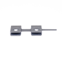 Pièces d'emboutissage en tôle OEM personnalisées, plaque de nickel à contact à ressort pour conversion positif-négatif de pile AA