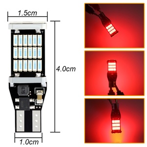 Nouvelle <span class=keywords><strong>ampoule</strong></span> LED T15 Canbus sans erreur 4014 45SMD haute luminosité 12V pour feux de freinage et clignotants de voiture, compatible <span class=keywords><strong>Audi</strong></span> <span class=keywords><strong>A4</strong></span> Avant - Product Image 6