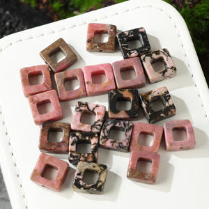 Perline Quadrate in Pietra Naturale JingShiYuan 10mm Multicolore Cave dalla Cina per Creazione di Gioielli Fai-da-Te, Collane e Bracciali - Product Image 4