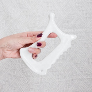 DongYi DY5022 Herramientas de Masaje de <span class=keywords><strong>Fisioterapia</strong></span> Infrarroja de Porcelana para Raspado Corporal, Masaje Linfático, Terapia Corporal, Cerámica Gua Sha de Fácil Limpieza - Product Image 5