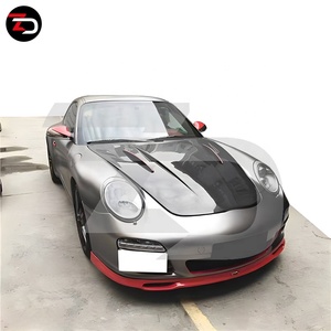 Vente flash - Kit carrosserie style MH pour <span class=keywords><strong>911</strong></span> Carrera 997 avec capot moteur en carbone, prix d'usine 2005-2012 - Product Image 2