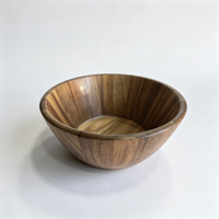 Bol à fruits en bois massif Sappanwood, bol en bois naturel pour la maison, fabricant de bols en bois, vente en gros et personnalisation disponibles
