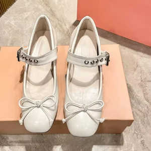 Sandalias de Tacón Alto con Punta Abierta Mius, Moda de Verano para Damas, Estilo Retro Casual, Colección de Lujo Nueva al por Mayor - Product Image 2