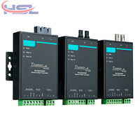 Série TCF-142, 1 port série RS232/422/485 + port fibre optique multimode SC, convertit le signal RS-232/422/485 en fibre optique