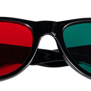 <b>Red</b> Green Glasses Amblyopia Training Visual Function Examination Plastic <b>Material</b> - Product Image 6
