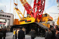 Gemini Huge 3600t XGC88000 Pont hydraulique éolien Grue à chenilles à flèche en treillis