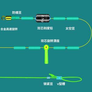 Fluorocarbon Line Knotless Mainline 2.7m 3.6m 4.5m 5.4m 6.3m 7.2m Medium Strength Reservoir Pond Fishing - Product Image 3