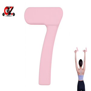 CZFIT 7-shaped Training and Fitness <b>Dumbbell</b>, Anti slip and Waterproof Yoga Fitness <b>Dumbbell</b>, Portable Home Gym Exercise - Product Image 1