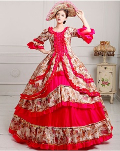 Abito da Scena Europeo Medievale Retrò Gotico da Corte Dama Reale Costume d'<span class=keywords><strong>Opera</strong></span> Vintage - Product Image 3