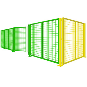 Red de Aislamiento Chuangtai 1.2x1m, Extra Gruesa, de Acero con Bajo Contenido de Carbono, Barandilla de Protección para Talleres, Protección de Equipos de Fábrica - Product Image 1