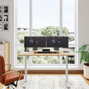 Escritorio Ergonómico Ajustable en Altura, de 3 Etapas, con Doble Motor Eléctrico y Elevación Automática, para Oficina y Computadora, Venta al Por Mayor - Product Image 2