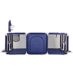 屋内バスケット子供用安全プレイフェンス素材赤ちゃん安全プレイペン - Product Image 2