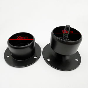 [Msmx] Chrome tủ quần áo đường sắt treo quần áo ống hỗ trợ chủ tủ quần áo ống tròn - Product Image 1