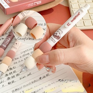 Set di penne per la scuola carine per la carta di cancelleria per gli studenti, <span class=keywords><strong>penna</strong></span> <span class=keywords><strong>a</strong></span> <span class=keywords><strong>sfera</strong></span> nera da 0.5mm - Product Image 5
