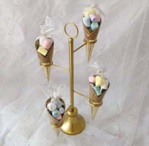 Supporto per torta a forma di orecchio di gatto di alta qualità per matrimonio festa festiva per Cupcake Display vassoio di cottura per torta nuziale supporto per pasticceria strumenti - Product Image 3