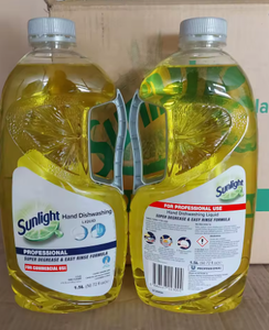 Sunlight - Jabón Líquido para Lavar Platos de Buena Calidad, Eliminación Profesional de Cal, 1.5L, Aroma Fresco, Botella Ecológica - Product Image 3