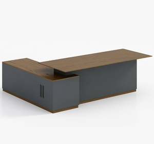 Langlebiger moderner Luxus Custom ize <span class=keywords><strong>Design</strong></span> Executive Arbeitstisch Großer hölzerner Büro <span class=keywords><strong>computer</strong></span> CEO Schreibtisch Tisch - Product Image 6