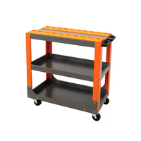 OEM/ODM Armoires à outils CNC professionnelles Nouveau design Personnalisable RED CNC Tool Wagon Chariots à outils professionnels