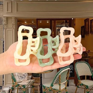 Cloud Shark Claw Hair <b>Clip</b> 12 Cm Plastic Mixed Colors Women Daily Use - Product Image 1