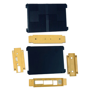 Aluminum Casing For Industrial <b>Computer</b> Heat Sink CNC Machined Split Profile Housing Shenzhen Made - Product Image 1