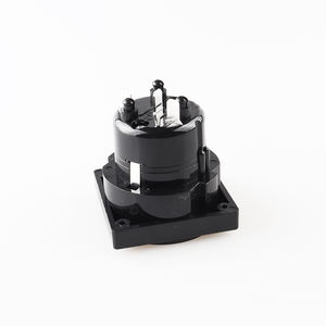 ช่องเสียบปลั๊กไฟมาตรฐาน EU มาตรฐานเกาหลีช่องเสียบสายไฟทองเหลืองช่องเสียบสายไฟ3ช่องปลั๊ก10A AC 250V - Product Image 5