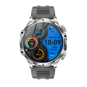 Reloj Inteligente de Metal de Lujo con Pantalla AMOLED, Rastreador de Actividad Física, Función de Llamadas NFC, Reloj Inteligente Deportivo y Empresarial para <span class=keywords><strong>Hombre</strong></span> - Product Image 6