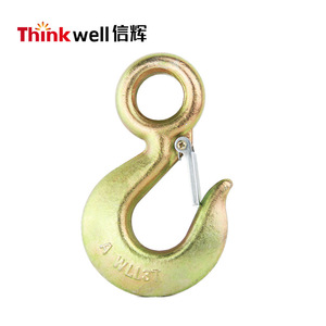 Crochet de levage Thinkwell Eye Slip Hook 320C en acier au carbone autobloquant pour la levée et le levage - Product Image 1