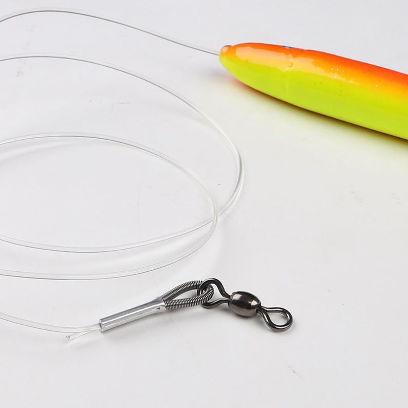 6 Inch Cedar Fishing Plugs - 5 Pack Rigged Trolling Lures For Big Game Fish