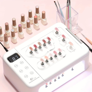 Professional UV LED Nail <b>Lamp</b> Nail <b>Lamp</b> <b>with</b> 63 Beads and Display Auto Sensor and 4 <b>Timer</b> Settings Gel Curing <b>Lamp</b> for Home Use - Product Image 2