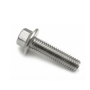 Precision Steel Long Hex <b>Flange</b> <b>Bolts</b> Durable Fasteners for Automotive Assembly Machinery Installation Heavy Engineering Use - Product Image 3