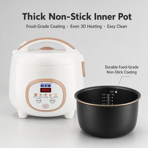 Cuisinière à <span class=keywords><strong>riz</strong></span> intelligente à commande tactile, minuterie programmable 24h/24, multifonction, démarrage à une touche pour soupes, ragoûts <span class=keywords><strong>et</strong></span> <span class=keywords><strong>riz</strong></span> mélangé - Product Image 1