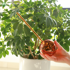 हॉट सेलिंग नवीनतम डिजाइन लंबे स्पैट टिकाऊ पर्यावरण के अनुकूल ग्लास पानी अर्ध-स्वचालित उद्यान जल कर सकते हैं 0.4l क्षमता - Product Image 1