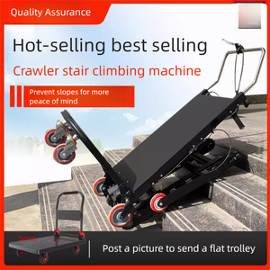 Vehículo <span class=keywords><strong>de</strong></span> <span class=keywords><strong>Transporte</strong></span> Eléctrico <span class=keywords><strong>de</strong></span> Servicio Pesado para Escalada <span class=keywords><strong>de</strong></span> Metales, Diseño <span class=keywords><strong>de</strong></span> Plataforma para Uso Doméstico, Orugas <span class=keywords><strong>de</strong></span> 4 Ruedas, Carga <span class=keywords><strong>de</strong></span> 400 kg, OEM - Product Image 2