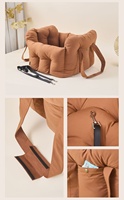 Sac de transport multifonctionnel et sûr pour animaux de compagnie, sac de voyage portable pour chiens, chats et petits animaux, accessoires de voyage en plein air