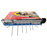 Antenne TV active extérieure miniature en aluminium VHF UHF 20E Antenne Yagi Prise en charge de la diffusion vidéo