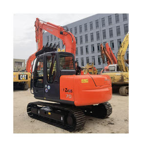 Original Japón Hitachi Zx70 7 toneladas usado mini excavadora sobre orugas excavadora con precio barato - Product Image 1
