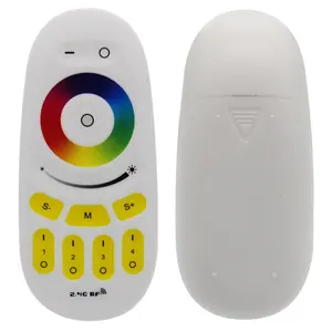 Custom 10 Keys RGB Light Controls RF433 Mhz Frequency Remote Control with Full Touch Control Screen