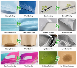 Sachet Doypack refermable personnalisé avec fermeture éclair <span class=keywords><strong>pour</strong></span> thé en vrac, emballage mat avec estampage à chaud - Product Image 4