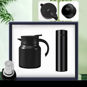 Nieuwe Hot Sale Cadeau Ideeën Dubbele Muur Roestvrij Staal Geïsoleerde Vacuüm Cup Thermos Koffiepot Huwelijksgeschenken Voor Gasten